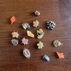 Origami owl fall themed charms